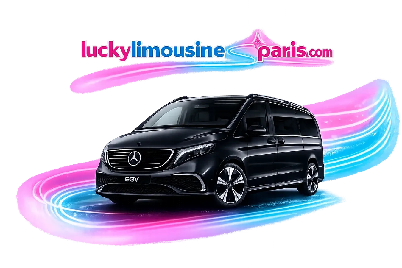 Mercedes Classe V EQV avec chauffeur privé à Paris